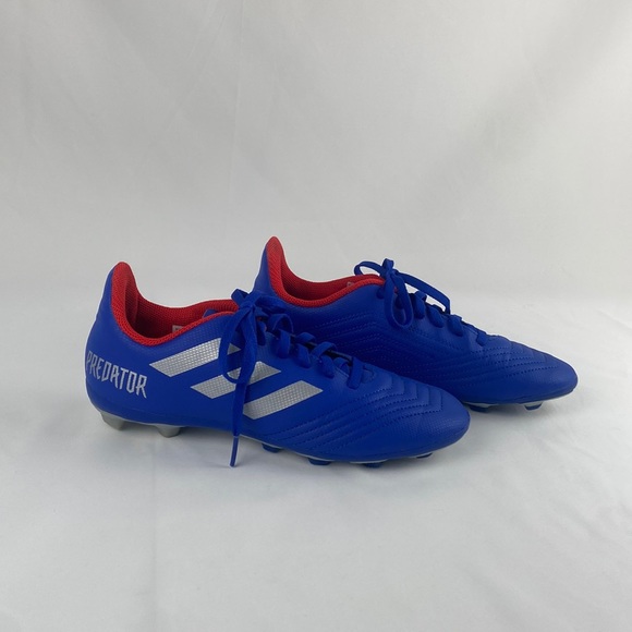 adidas Shoes Euc Adidas Predator Youth Soccer Cleats Bluered Size